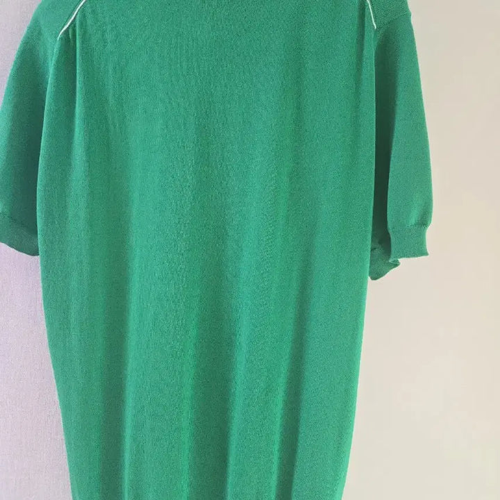 [BUNJANG] Hermes Green Short Sleeve Knit M / 에르메스 그린 반팔 니트