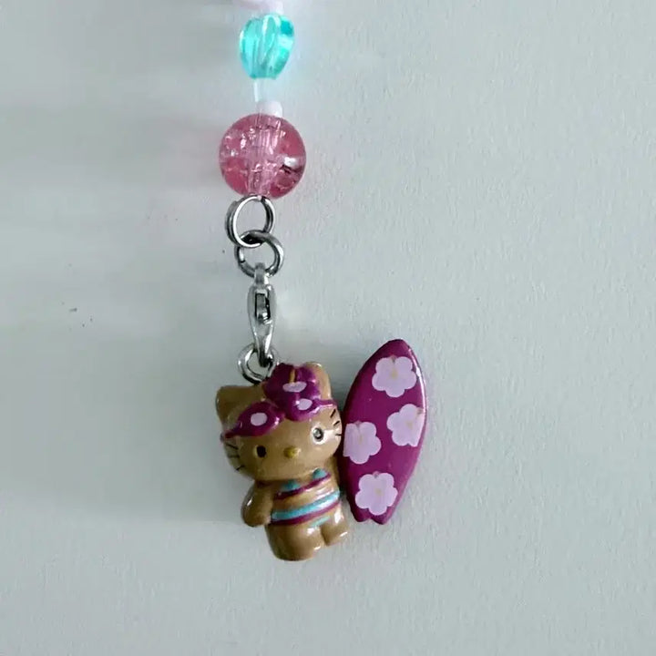 [BUNJANG] Sanrio Retro Hello Kitty Surfing Bikini Sun Tan Strap / 산리오고전 태닝키티 서핑키티 비키니키티 선탠키티 스트랩