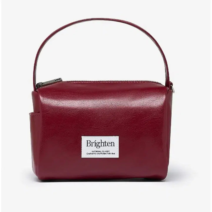 [BUNJANG] Brighten Wine Color Tote Bag / Brighten 브라이튼 와인색 토트백