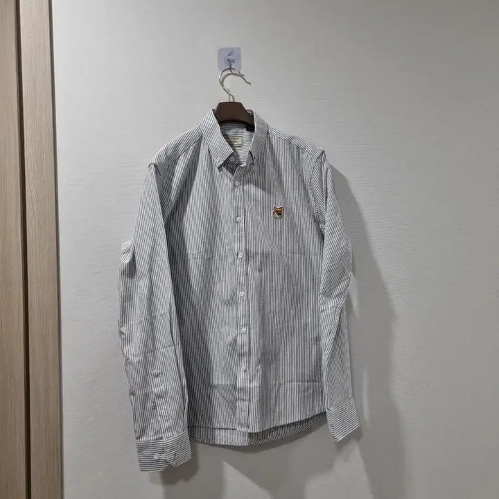 [SOLD OUT] 메종키츠네 스트라이프 셔츠 L