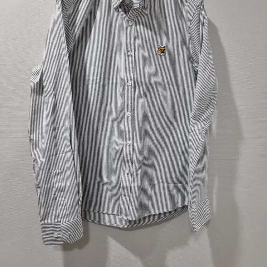 [SOLD OUT] 메종키츠네 스트라이프 셔츠 L