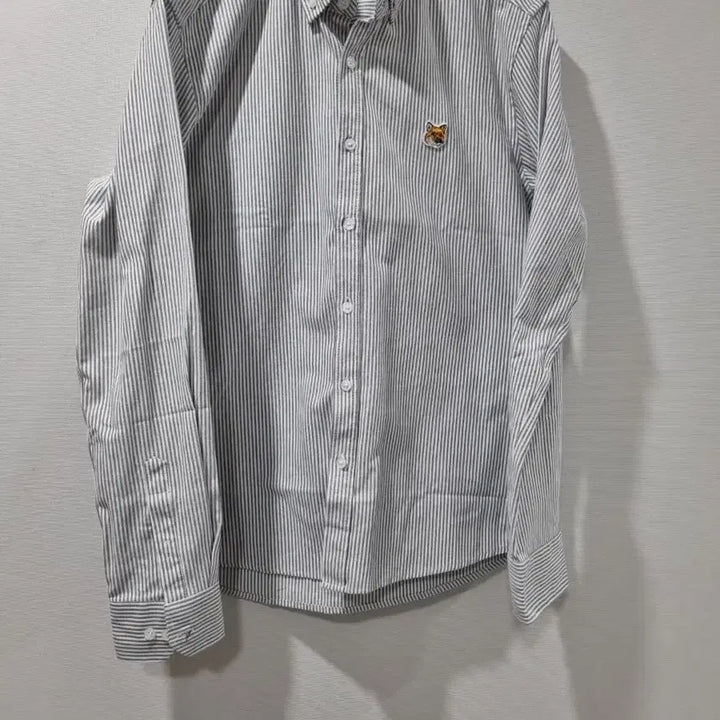 [SOLD OUT] 메종키츠네 스트라이프 셔츠 L
