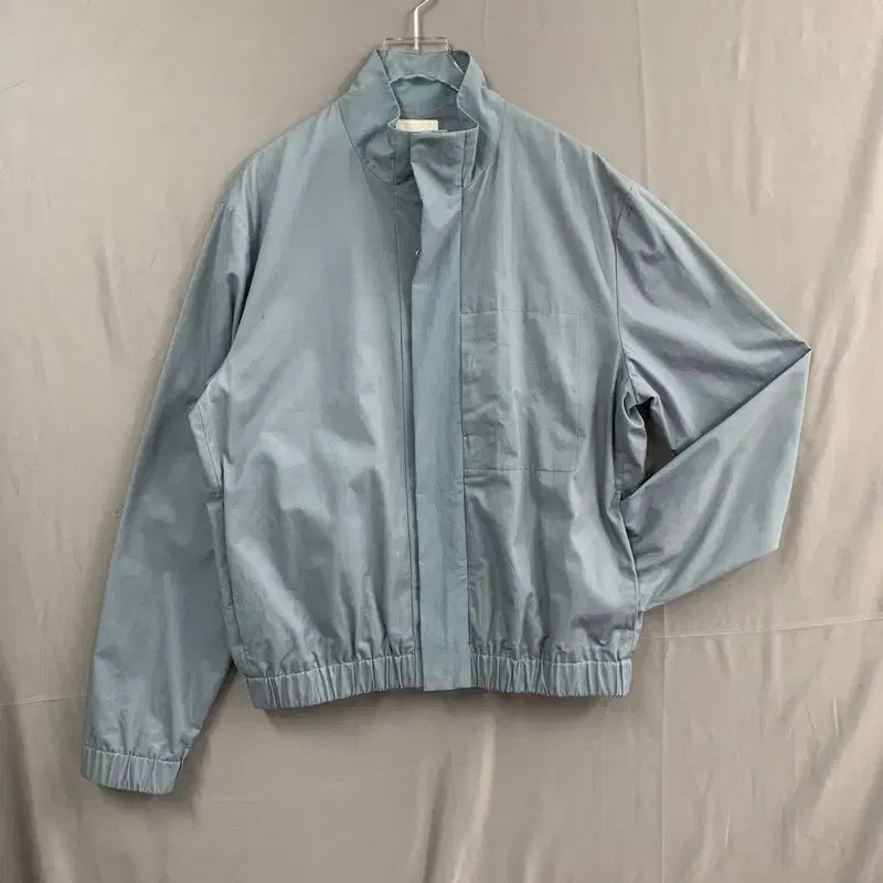 [BUNJANG] COS Organic Cotton High Collar Bomber Blouson Jacket / L COS 코스 오가닉 코튼 하이 카라 봄버 블루종 자켓