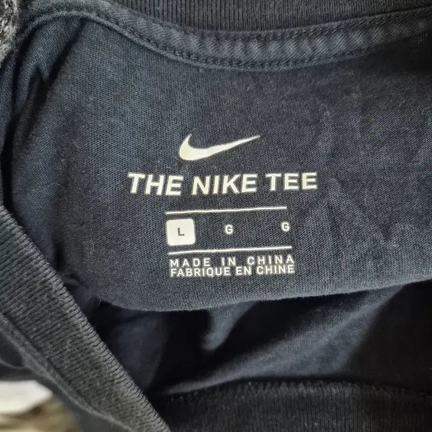 [BUNJANG] Nike Swoosh Short Sleeve T-Shirt - Black, L / L 나이키 스우시 반팔 티셔츠 블랙