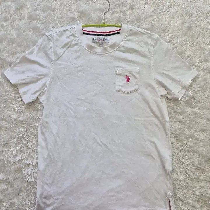 [BUNJANG] U.S. POLO ASSN. White Short-Sleeve T-Shirt Size 90 / U.S. POLO ASSN. 화이트 반팔티 S (90)