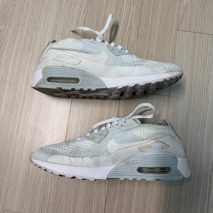 [BUNJANG] Nike Air Max 90 Ultra 2.0 Flyknit White Sneakers / 나이키 에어맥스 90 울트라 2.0 플라이니트 화이트