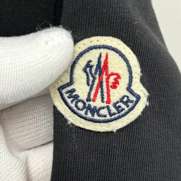 [BUNJANG] Moncler Wappen Patch T-Shirt Black XL / [XL]몽클레어 와펜패치 반팔티