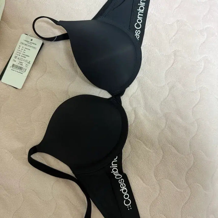 [BUNJANG] Code: Code Tall Black Bra (Set of 2) / 코데즈컴바인 블랙 브라 새상품 미착용 제품 2개 급처