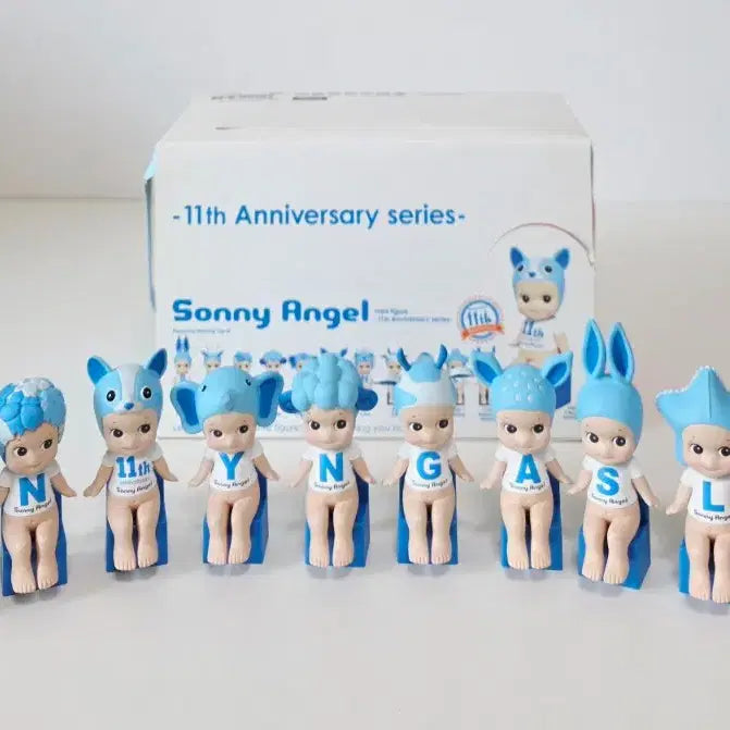 [BUNJANG] Sonny Angel Limited 11th Anniversary 12-Piece Set (Includes Small &amp; Large Boxes) / <소박스+대박스 포함>소니엔젤 한정 11주년 12종 세트