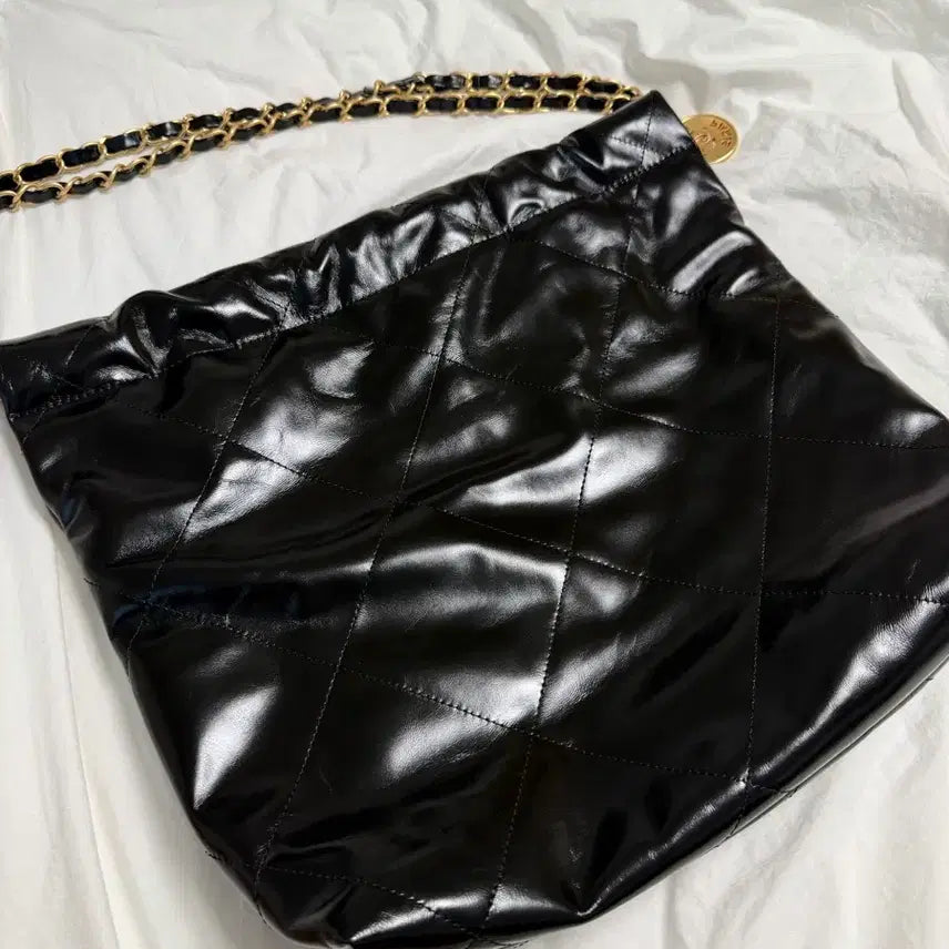 [BUNJANG] Small Gold Hardware Bag / 22백 스몰 금장 (새상품)