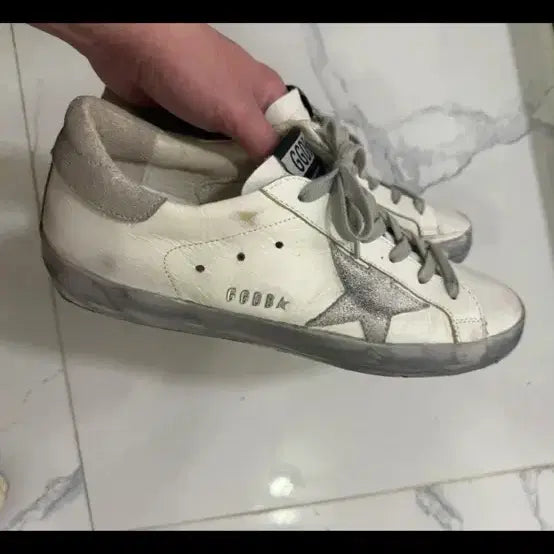 [BUNJANG] Golden Goose Superstar Silver Tab Sneakers / 골든구스 슈퍼스타 실버탭 41