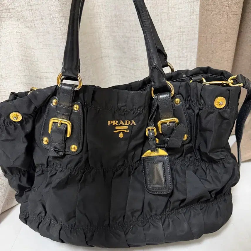 [BUNJANG] Prada Gauffre Two-Way Bag / 프라다 고프레 투웨이백