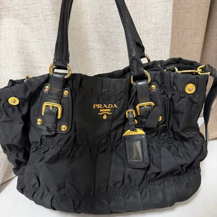 [BUNJANG] Prada Gauffre Two-Way Bag / 프라다 고프레 투웨이백