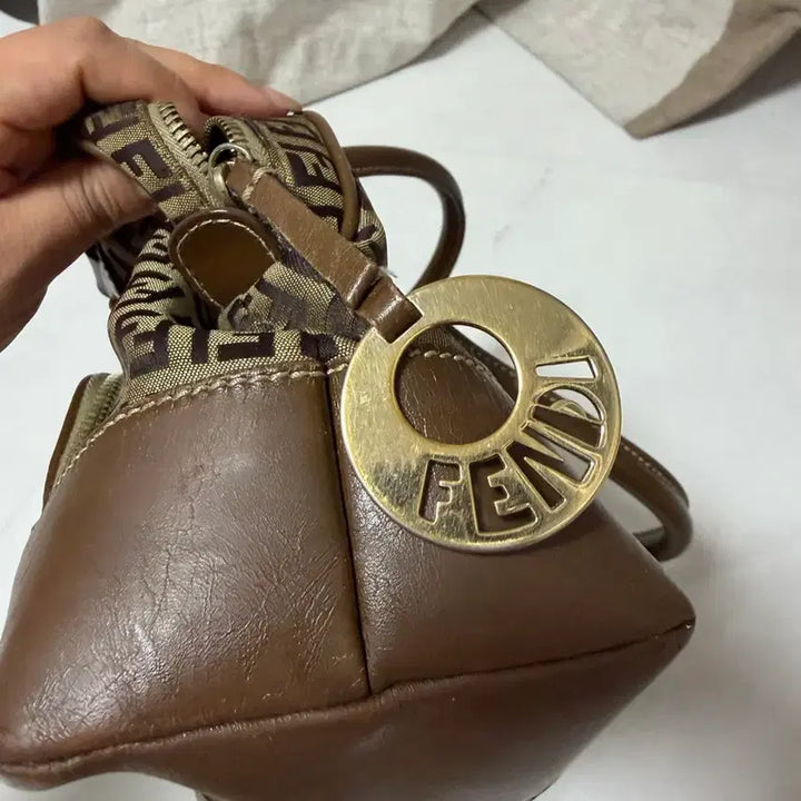 [BUNJANG] Fendi FF Logo Pattern Tote Bag / 펜디가방