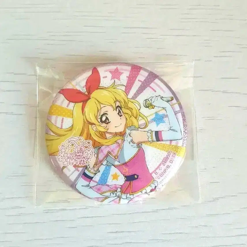 [BUNJANG] Aikatsu! Ichigo Rima Ichiban Kuji Can Badge / 아이카츠 아이엠스타 이치고 라임 이치방쿠지 캔뱃지