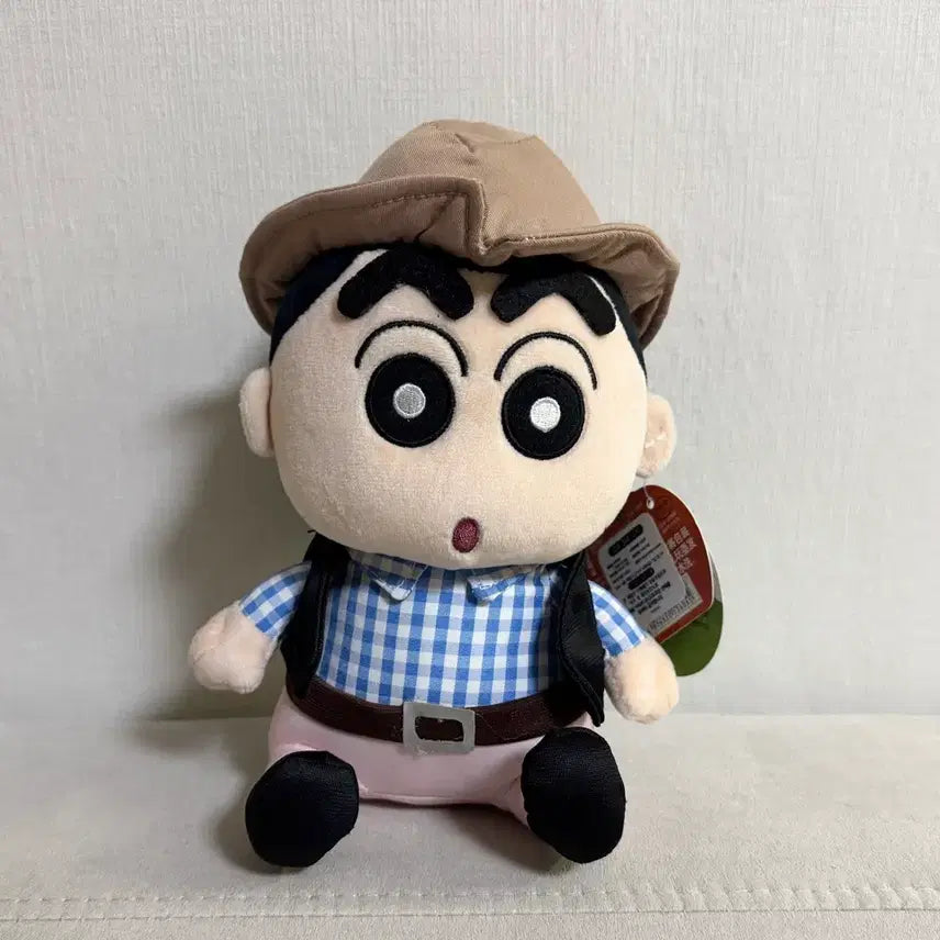 [BUNJANG] Crayon Shin-chan Cowboy Plush Doll / 카우보이 짱구 인형 새상품