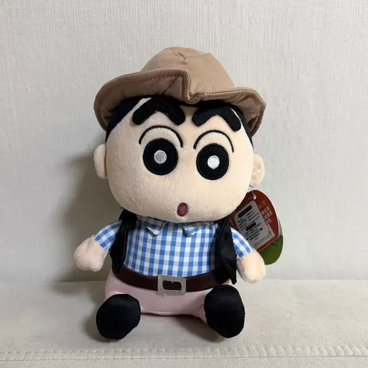 [BUNJANG] Crayon Shin-chan Cowboy Plush Doll / 카우보이 짱구 인형 새상품