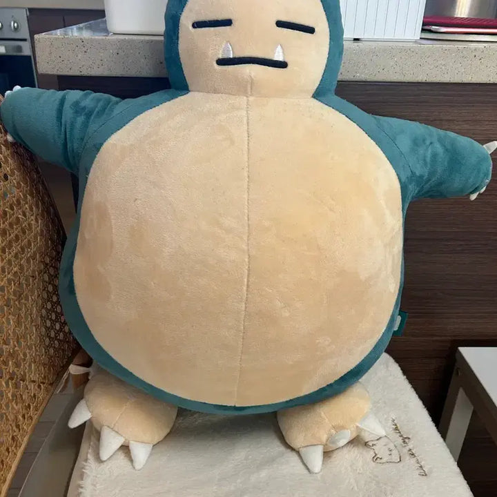 [BUNJANG] Pokemon Snorlax Plush Doll Large / 포켓몬스터 잠만보 봉제인형 대형