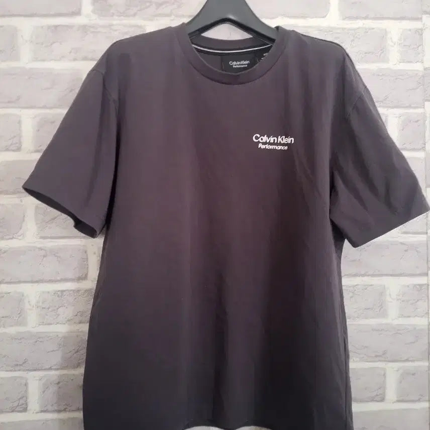 [BUNJANG] Calvin Klein Performance Grey Short Sleeve T-Shirt M / 캘빈클라인 퍼포먼스그레이 반팔티셔츠M/알뜰한여우