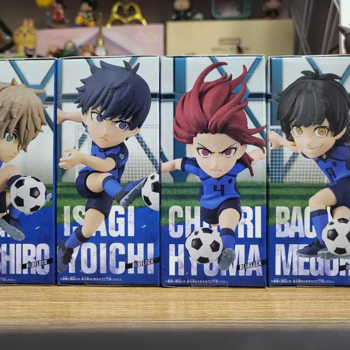 [BUNJANG] Blue Lock WCF Figure 4-Set (Sealed) / 블루록 WCF 피규어 4종세트(미개봉)
