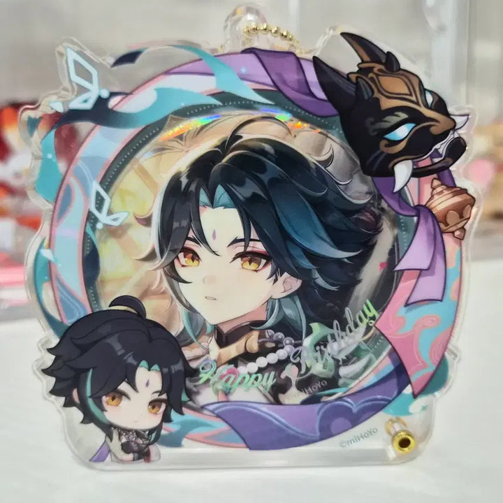 [BUNJANG] Genshin Impact Xiao Can Badge Bundle / 일괄, 공식) 원신 소 캔뱃지 , 캔뱃지 보관틀