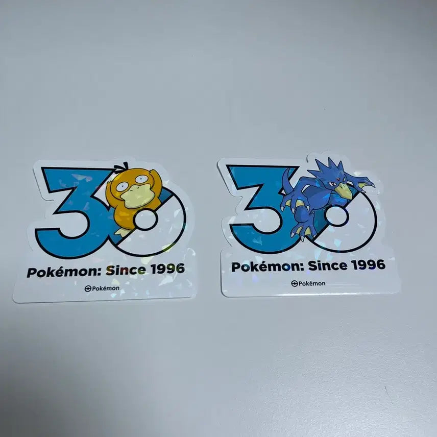 [BUNJANG] Pokemon 30th Anniversary Golduck Sticker Set / 포켓몬 30주년 스티커 고라파덕/골덕 세트