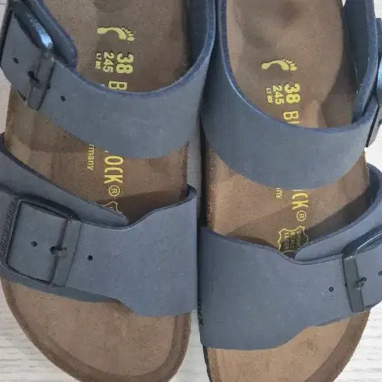 [BUNJANG] Birkenstock New York Navy Size 245 / 버켄스탁 뉴욕 245 네이비 새상품