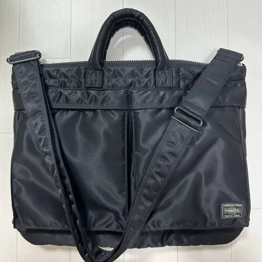[BUNJANG] Porter All New Tanker Small Bag Black / 포터 올 뉴 탱커 스몰 블랙