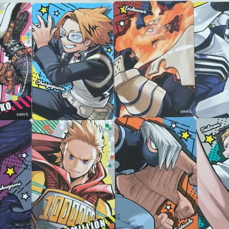 [BUNJANG] My Hero Academia Magnet Bundle Set / 히로아카 마그넷 일괄, 카미나리 미르코 엔데버 이이다 츠쿠요미 오지로