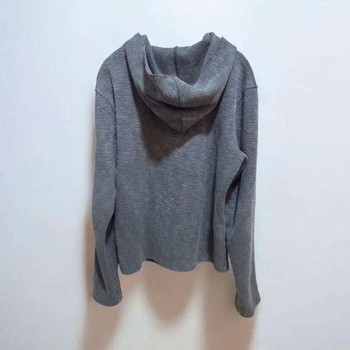 [BUNJANG] Monoprive Textured Hooded Zip-up Jacket / 모노프리베 텍스쳐 후드집업 2size