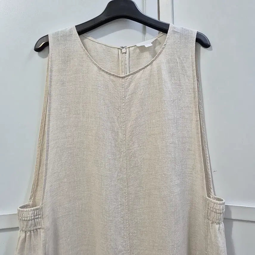 [BUNJANG] COS Sleeveless Linen Wide Jumpsuit / 코스 슬리브리스 린넨 와이드 점프수트 (165이상66~77)