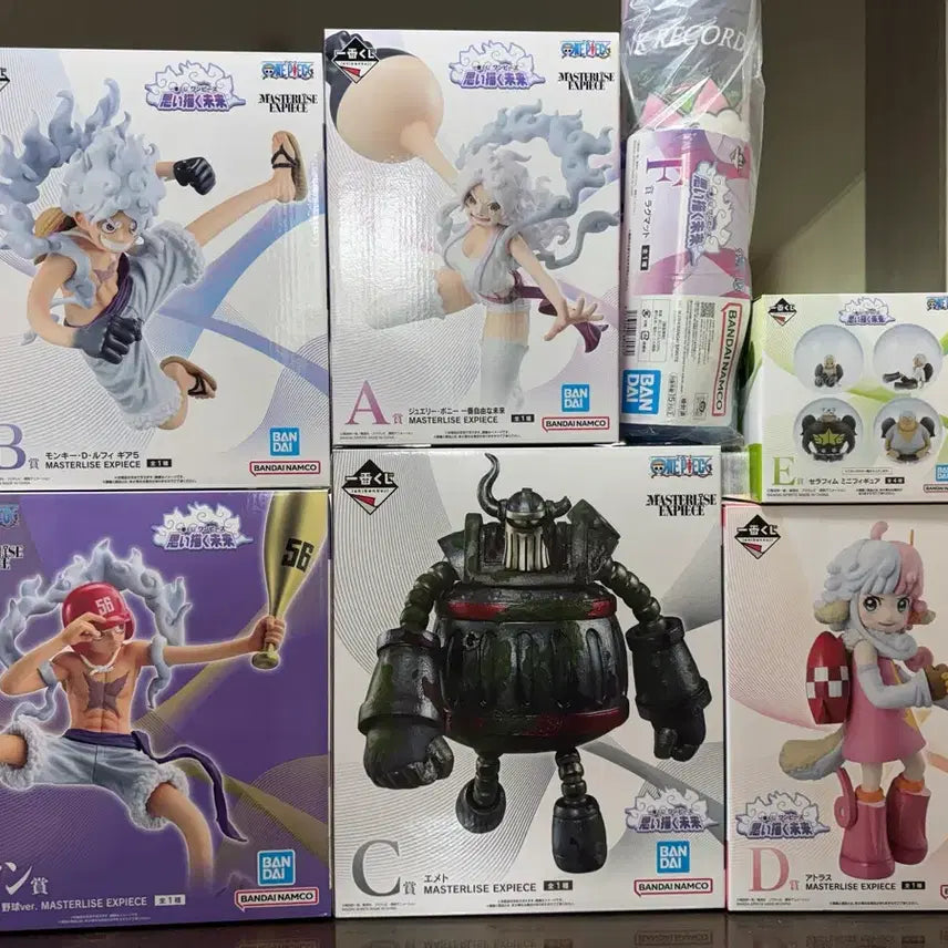 [BUNJANG] Ichiban Kuji One Piece "Imaginary Future" Figure Complete Set / 제일복권(이치방쿠지) 원피스 상상의 미래 피규어 풀셋