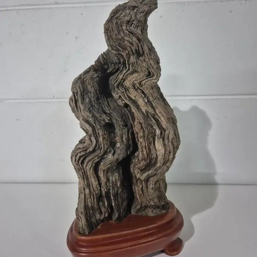 [BUNJANG] Handcrafted Wood Sculpture from Danyang / 산지:남한강:단양/쵸코 사이즈장:15 고:33 폭:8