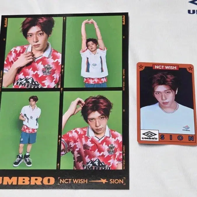 [BUNJANG] NCT WISH Sion Umbro Set Photocard / 엔시티 위시 시온 엄브로 네컷 포토카드 일괄 시오닝 숀프 NCT WISH