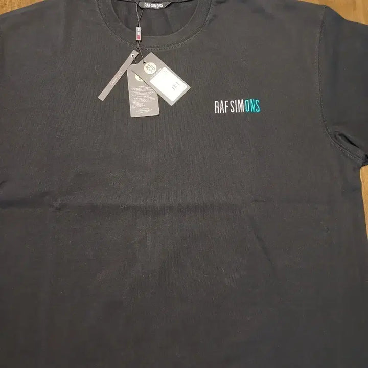 [BUNJANG] Raf Simons Black Logo Short Sleeve T-Shirt / 라프시몬스 블랙 로고 반팔 티셔츠