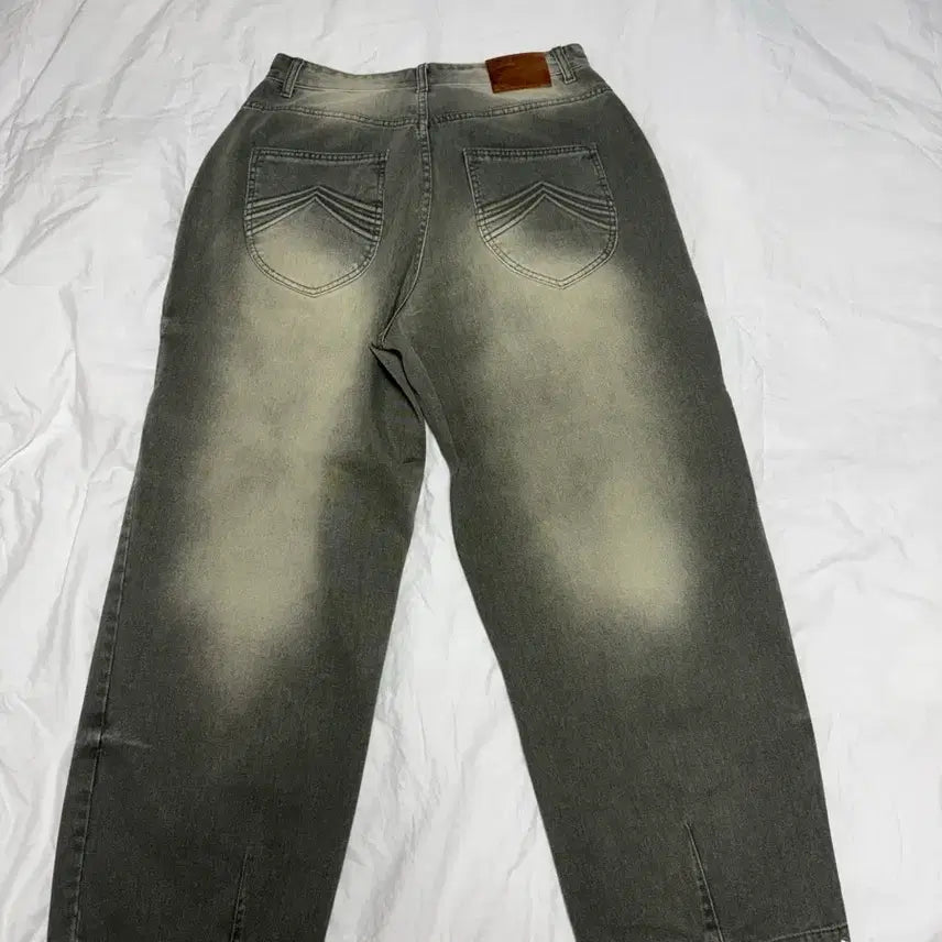 [BUNJANG] etce Baggy Jeans Khaki Size M / etce 배기진 카키 M 사이즈