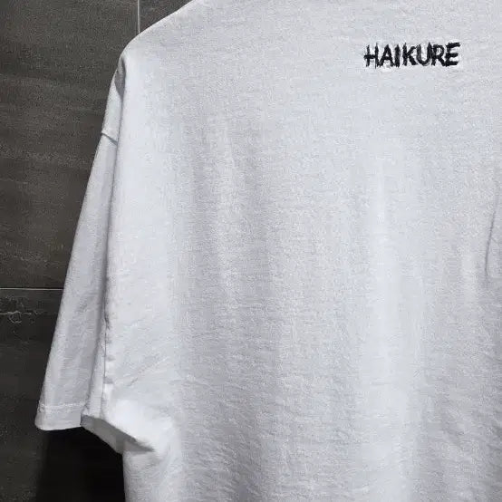 [BUNJANG] HAIKURE Oversized Cropped Hem T-Shirt / 정품)HAIKURE하이쿠레 ,  오버핏  밑단선이 세련된  반팔