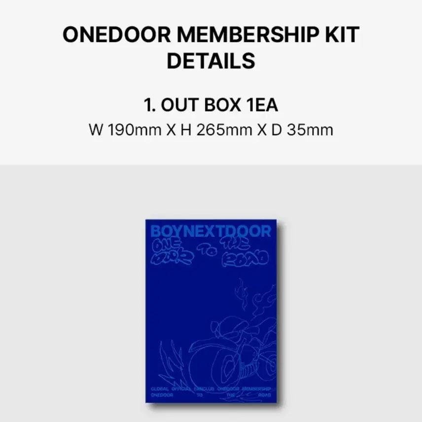 [BUNJANG] BOYNEXTDOOR 3rd Generation ONEDOOR Membership Kit - Sealed (Signed by Sungho, Riwoo, Jaehyun, Taesan, Leehan, Woonhak) Photocard Bundle / 보넥도 원도어 키트 미개봉 3기 성호 리우 명재현 태산 이한 운학 포카