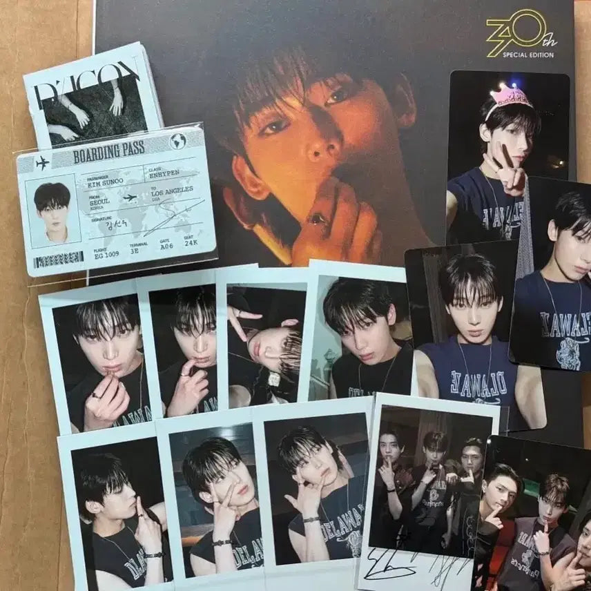 [BUNJANG] ENHYPEN Sunoo Dicon B Version Bundle Set / 엔하이픈 선우 디아이콘 B 버전 세트 일괄