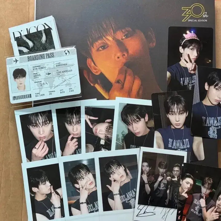 [BUNJANG] ENHYPEN Sunoo Dicon B Version Bundle Set / 엔하이픈 선우 디아이콘 B 버전 세트 일괄
