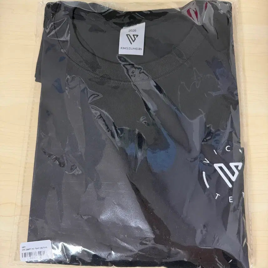 [BUNJANG] Kim Seung-ri VIC-TEAM Disqualification T-Shirt / 김승리 VIC-TEAM 결격사유 티셔츠