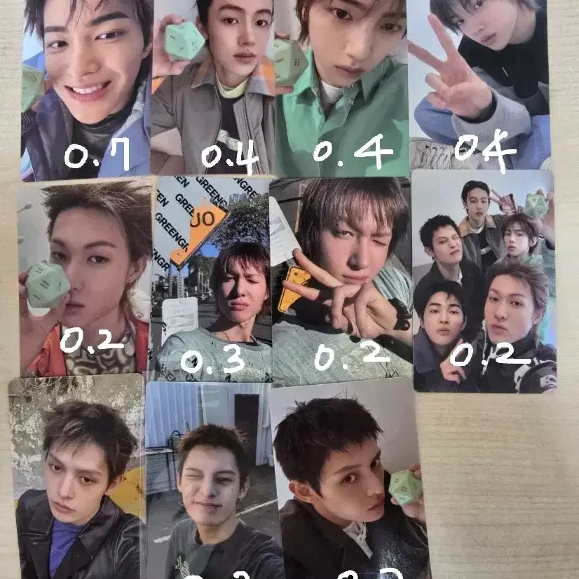 [BUNJANG] KORTIZ Greengreen Official Photocard Geonho, Jhun, Seonghyun, Martin, James / 코르티스 그린그린 앨포 건호 주훈 성현 마틴 제임스 양도