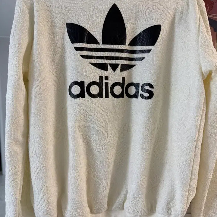 [BUNJANG] Adidas Lace Track Jacket White / 아디다스 레이스 트랙 자켓 화이트