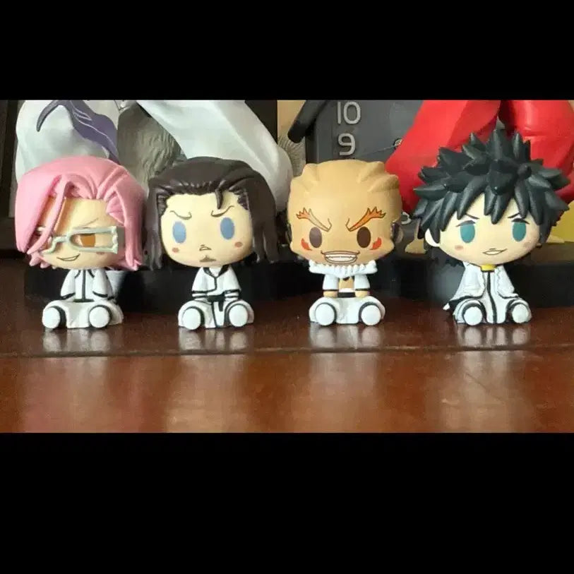 [BUNJANG] Bleach Chocokko 4-Piece Mini Figure Bundle Set / 블리치 쿠지 제일복권 쵸코노코 초코노코 4종 미니 피규어 일괄