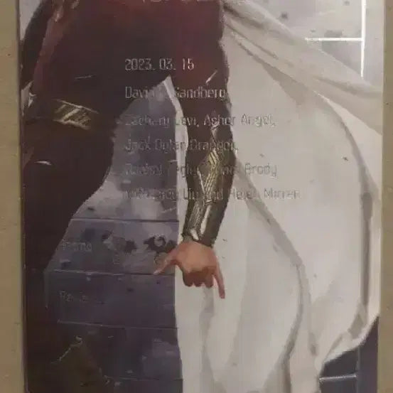 [BUNJANG] Shazam! Original Ticket / 샤잠 오리지널티켓