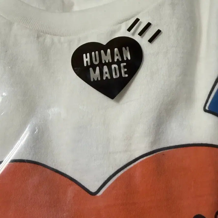[BUNJANG] Human Made Graphic Long Sleeve T-Shirt White XXL / 휴먼메이드 그래픽 롱슬리브 티셔츠 화이트 xxl