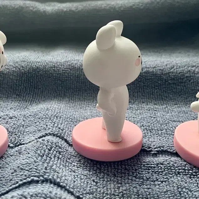 [BUNJANG] Overaction Rabbit Mini Rabbit Figure 3-Set Bundle / 오버액션토끼 꼬마토끼 피규어 3종 일괄