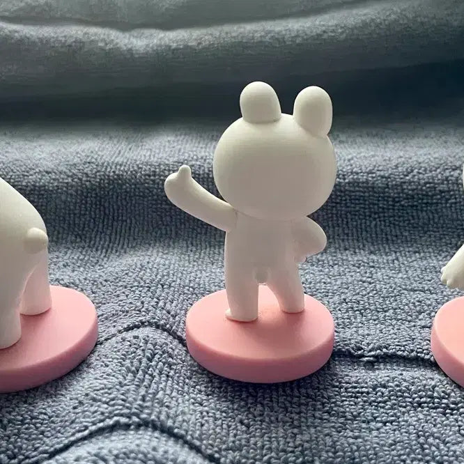 [BUNJANG] Overaction Rabbit Mini Rabbit Figure 3-Set Bundle / 오버액션토끼 꼬마토끼 피규어 3종 일괄