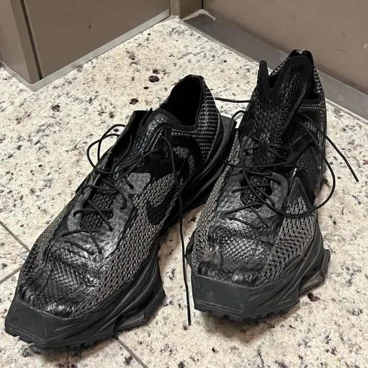 [BUNJANG] Nike MMW Zoom 004 Triple Black / 나이키 MMW 줌 004 트리플 블랙 US9
