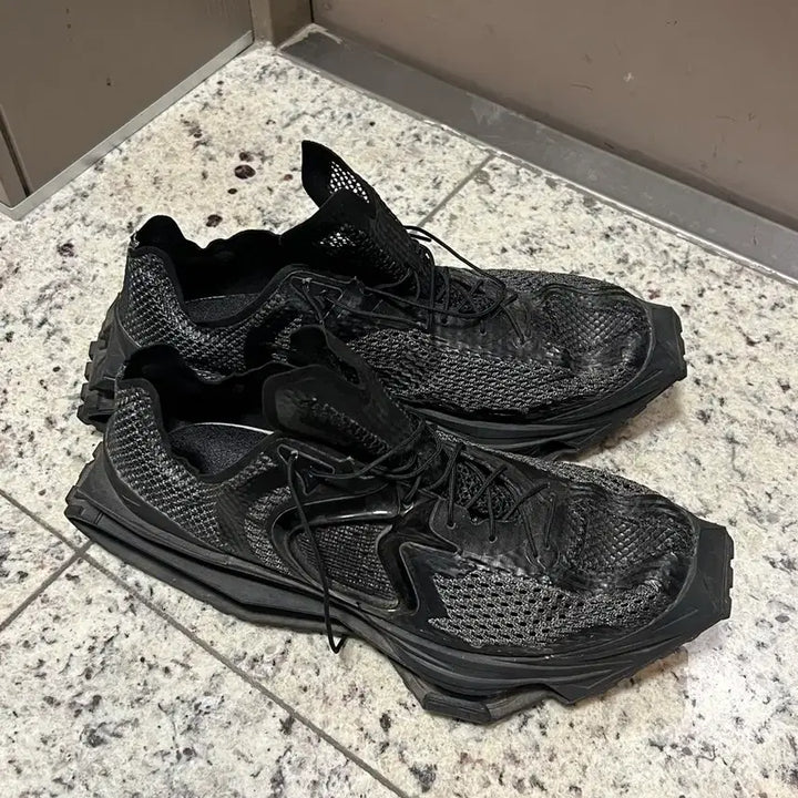 [BUNJANG] Nike MMW Zoom 004 Triple Black / 나이키 MMW 줌 004 트리플 블랙 US9